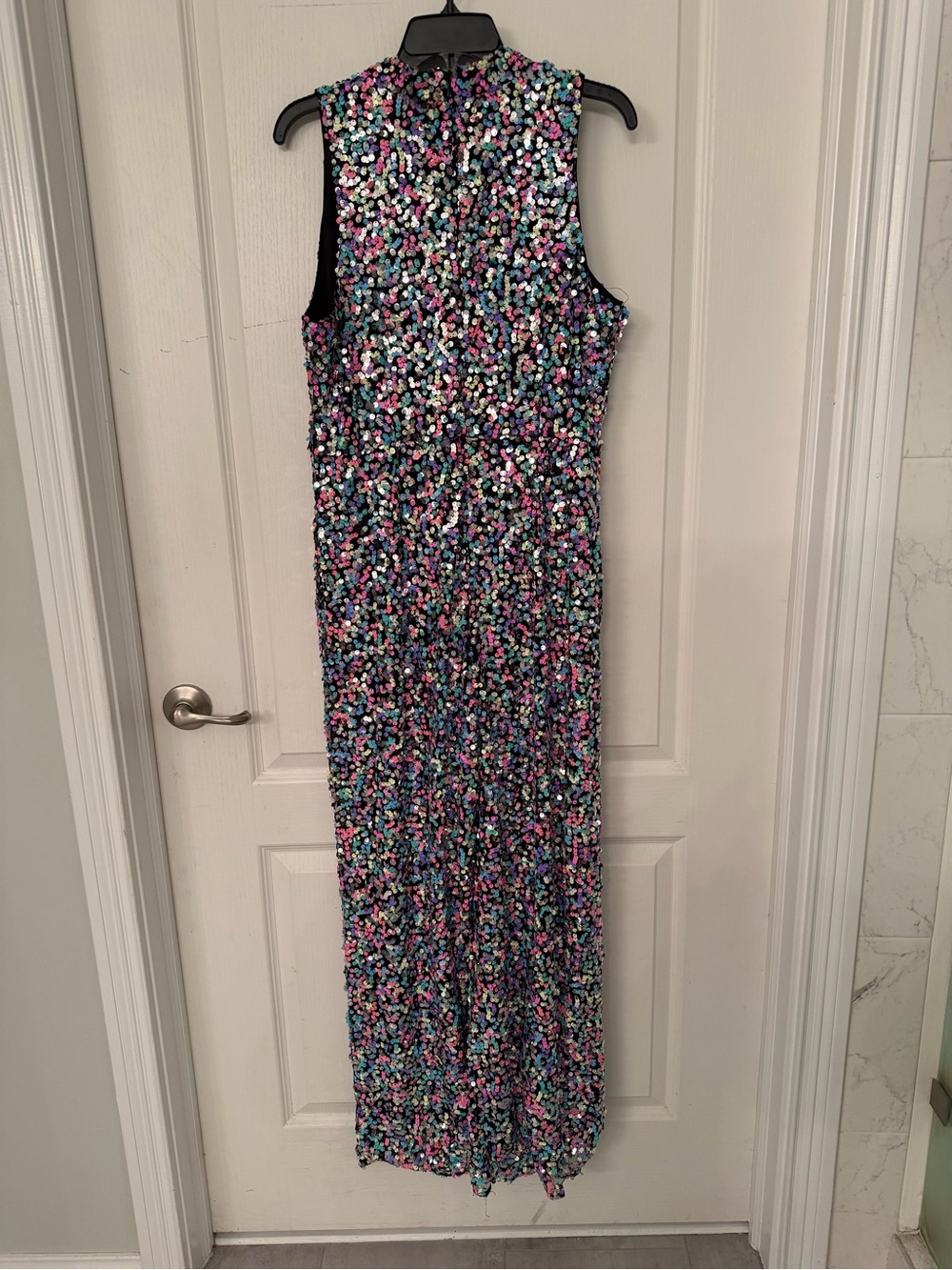 Multi-Color Sequin Jumpstuit - Picture 2 of 3